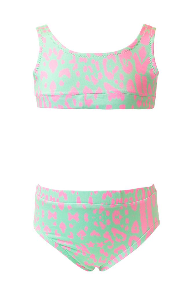 BIKINI BRASSIERE BAMBINA VERDE FJ24-0023 X02 FXXK